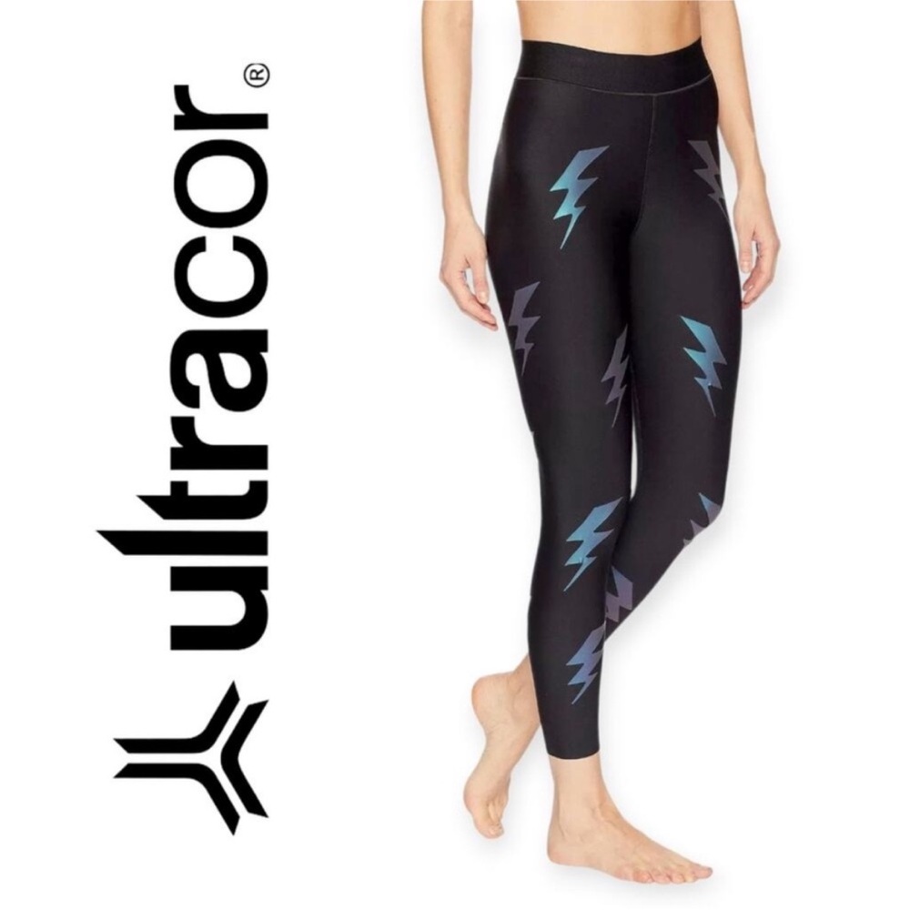 Ultracor | Bolt Ultra High Lux Leggings | Black Nero Moon